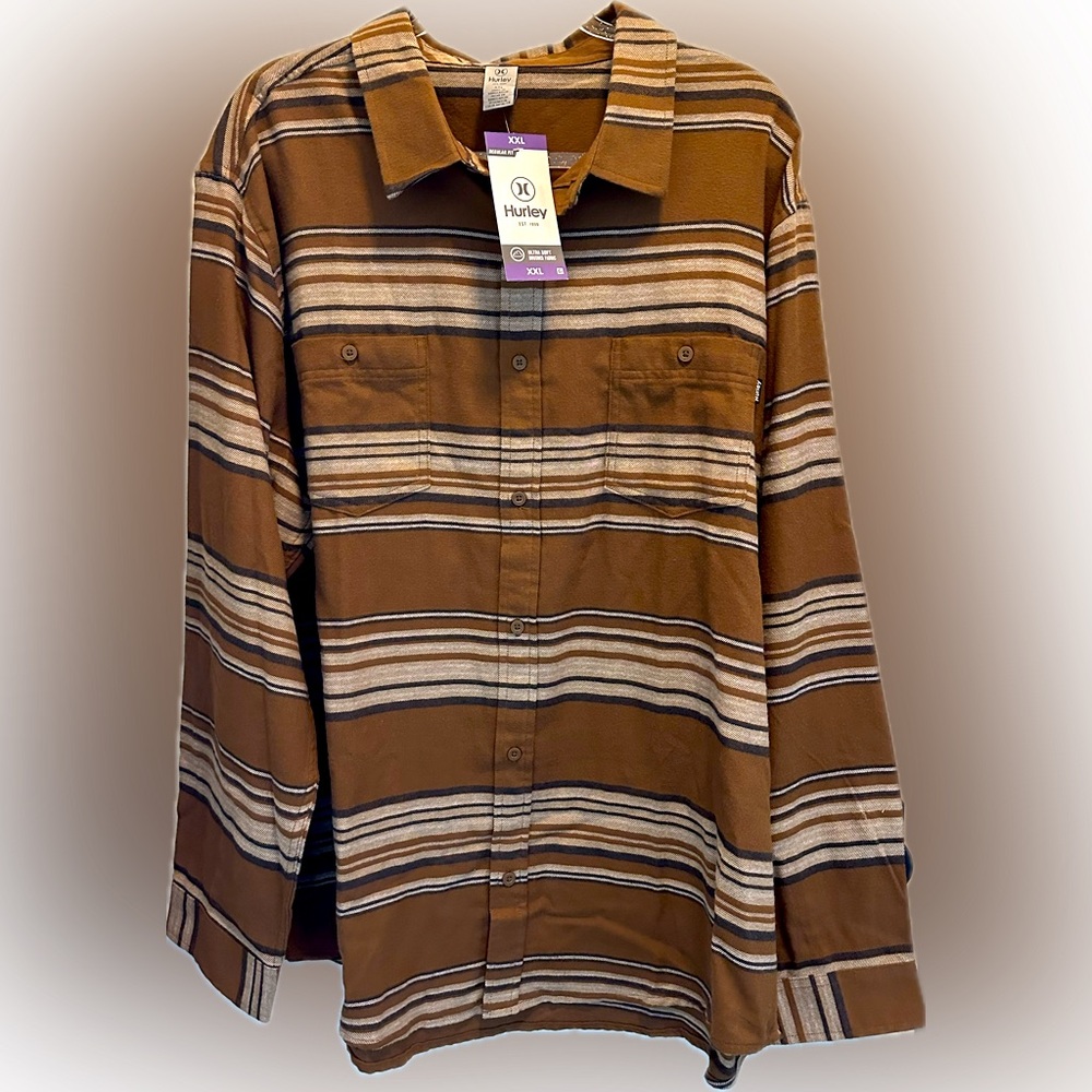 NWT Men’s Hurley Flannel